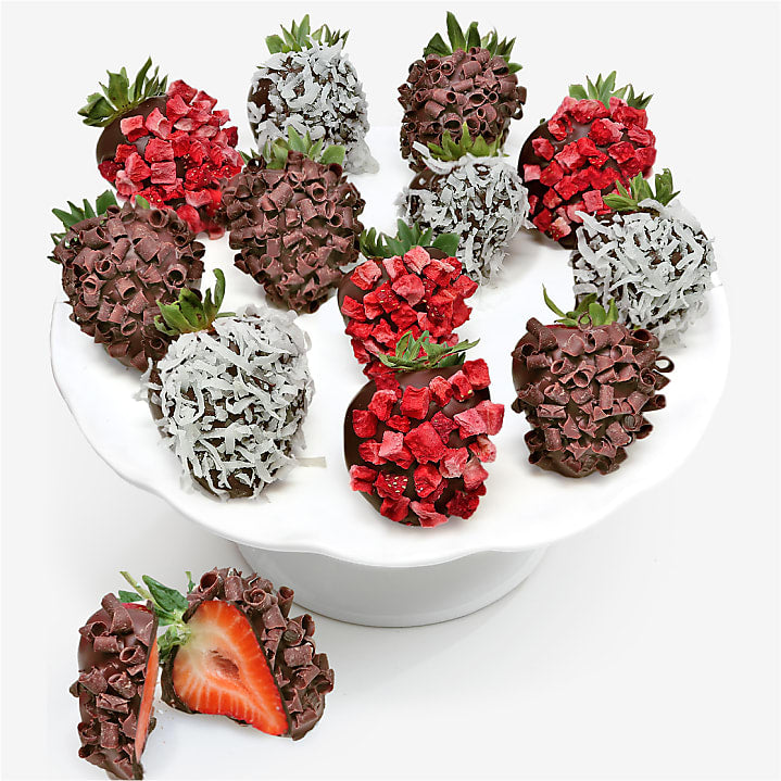 product image for Elegant Belgian Chocolate Covered Strawberries