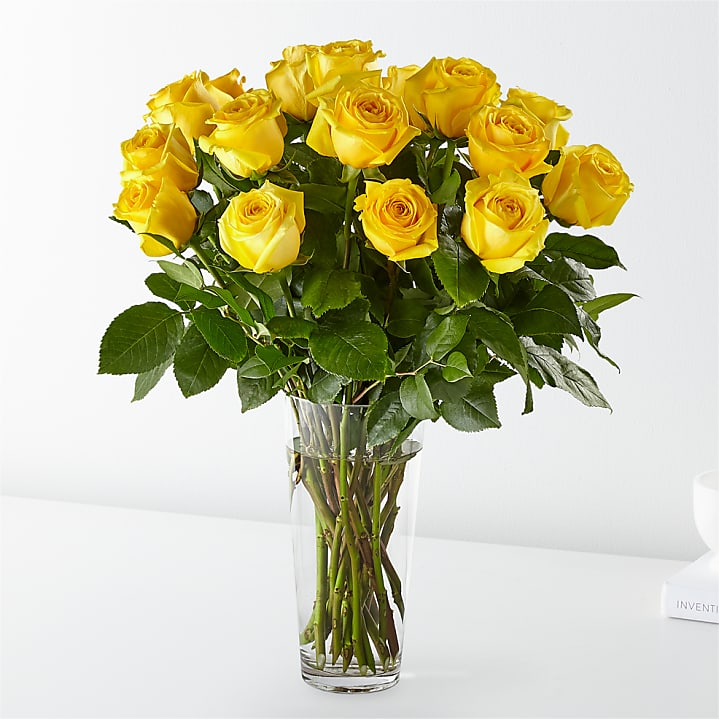 product image for Long Stem Yellow Rose Bouquet