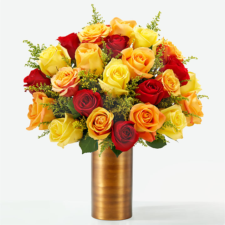 product image for Sunlit Fall Rose Bouquet