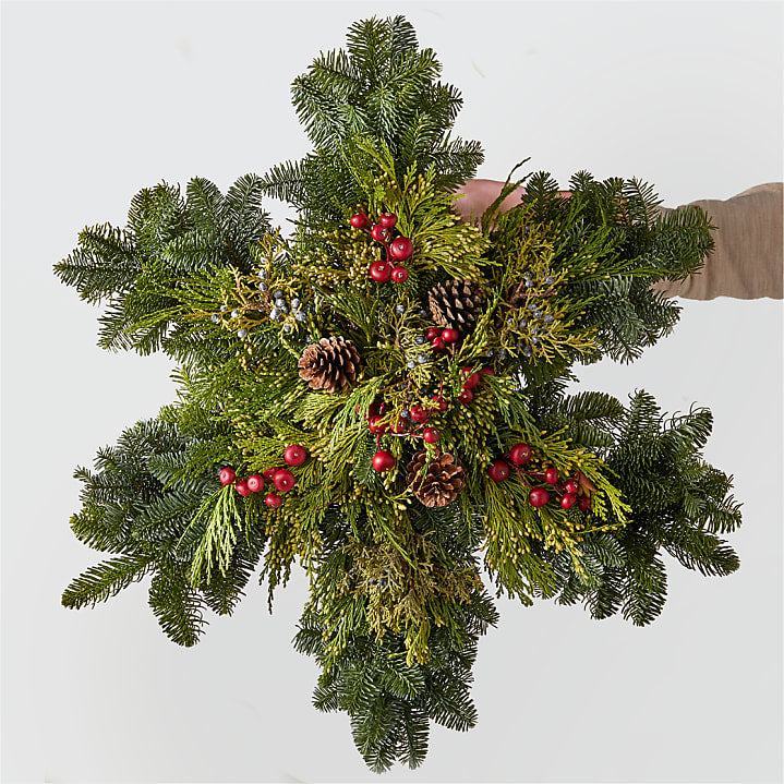 product image for Holiday Snowflake Wreath