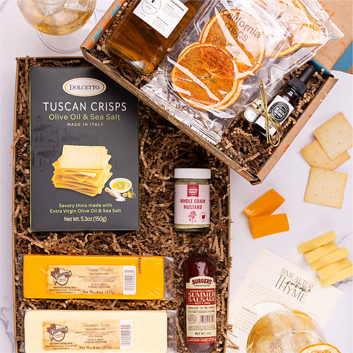 product image for Cheese & Meat Box with Garden Party Spritz Cocktail Kit