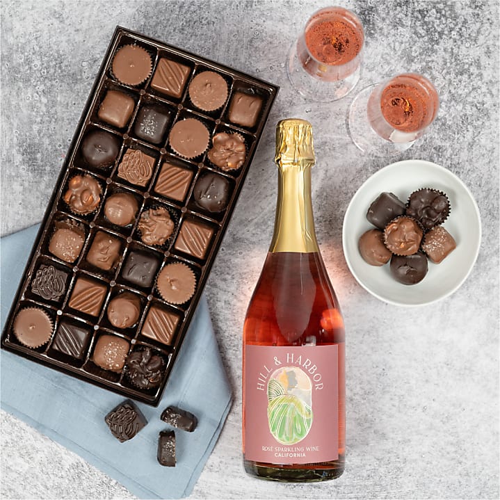 product image for Gourmet Chocolates & Wine Gift