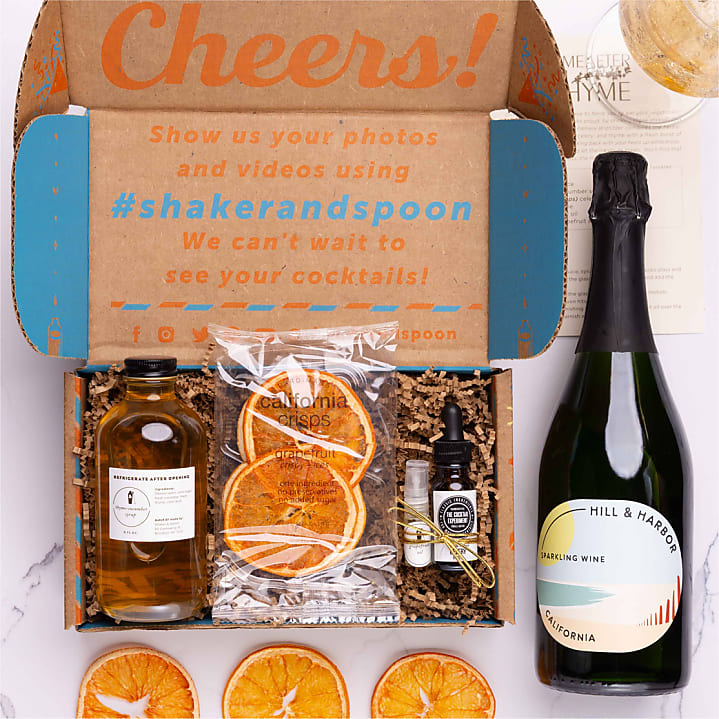 product image for Garden Party Spritz Cocktail Kit with Hill & Harbor Sparkling Wine